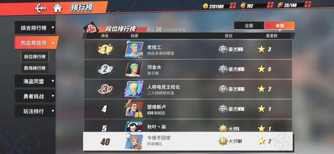 航海王热血航线战斗员佐罗怎么切刀
