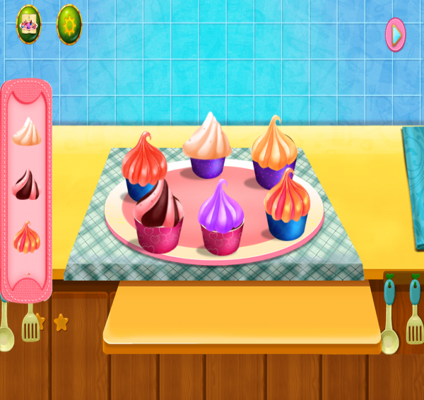儿童蛋糕制作小游戏截图3