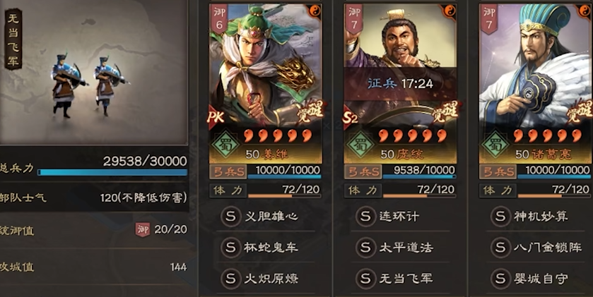 三国志战略版什么队伍厉害