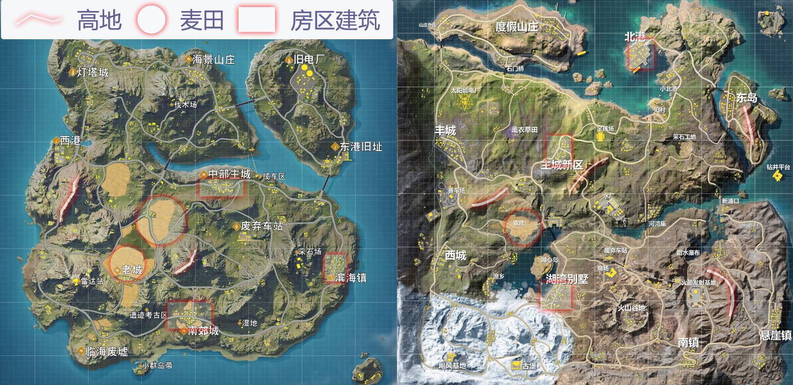 荒野行动帐篷在哪