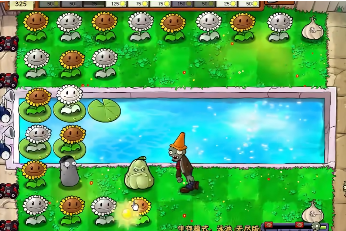 植物大战僵尸无尽版怎么布阵