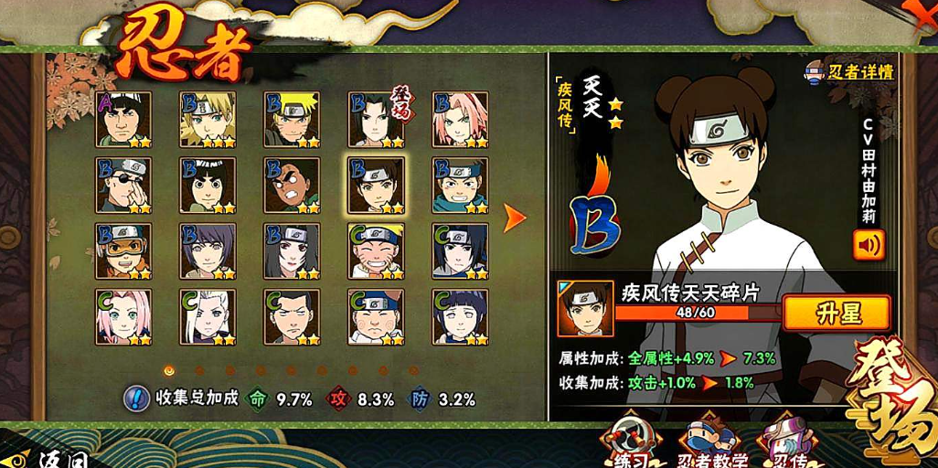 火影忍者手游b级忍者怎么样