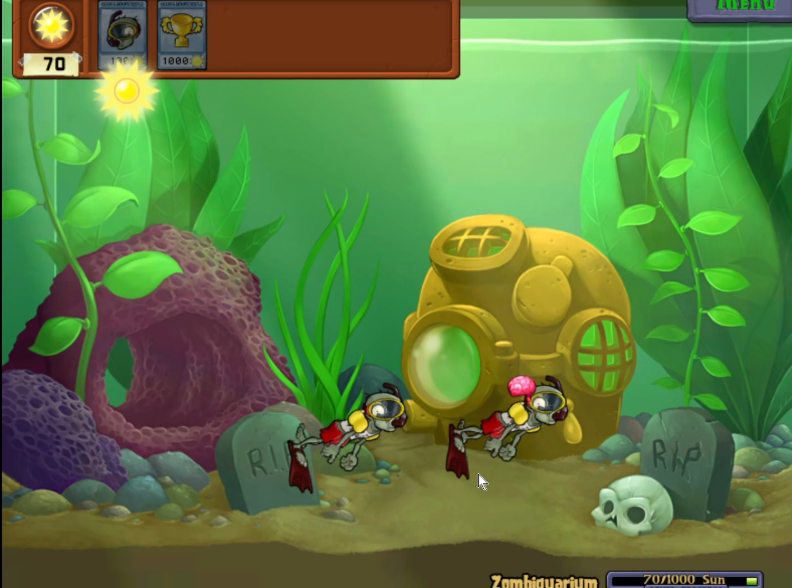 植物大战僵尸水族馆怎么玩