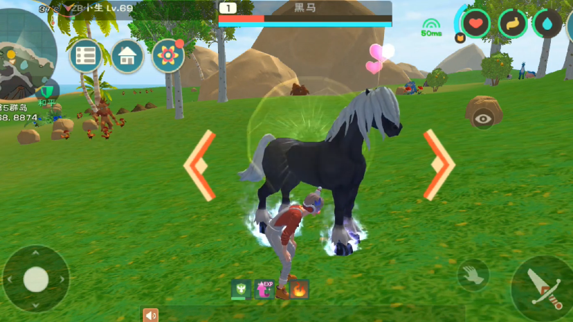 创造与魔法黑马怎么捕捉