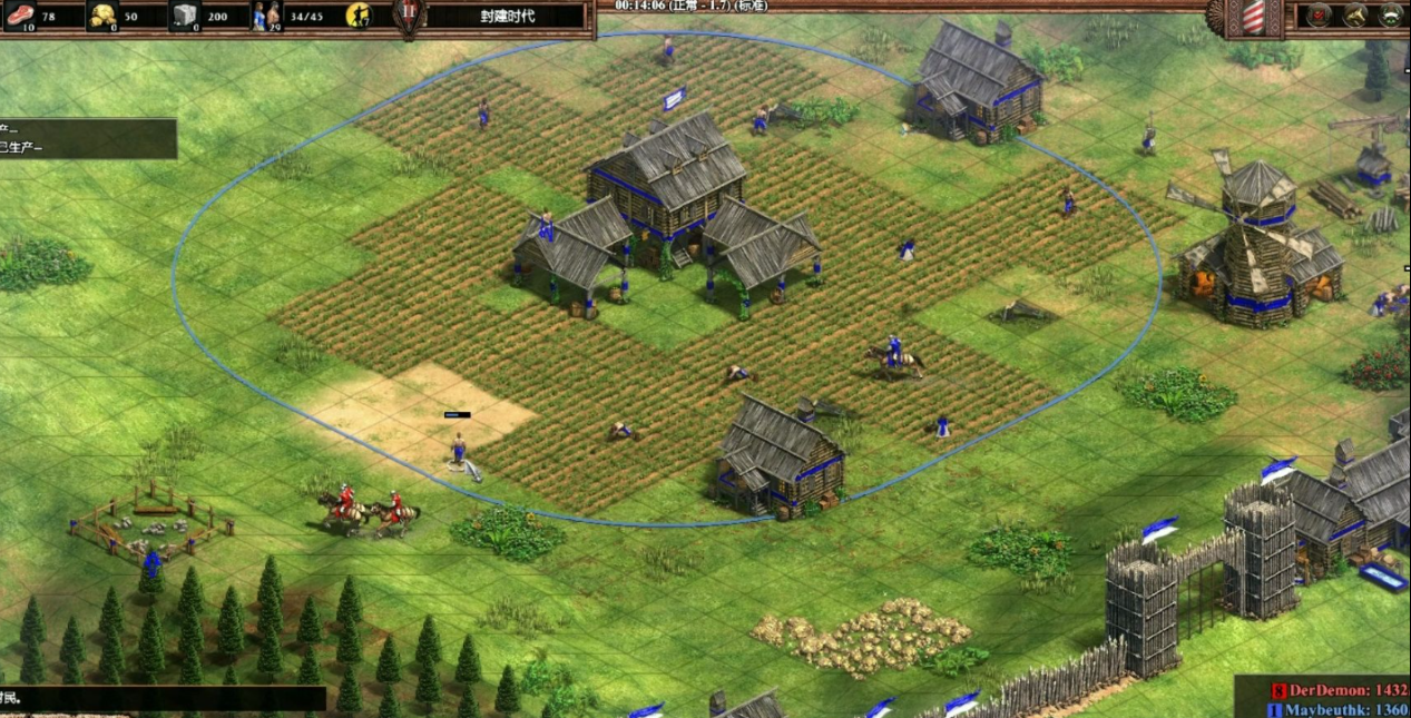 帝国时代2种田技巧怎么用