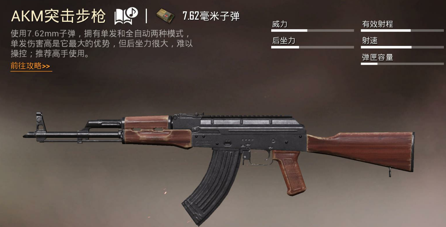 和平精英ak配什么