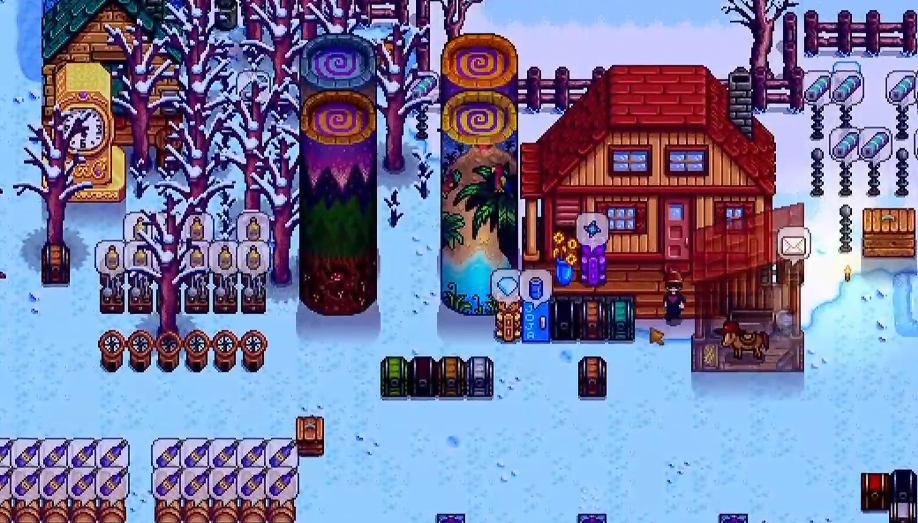 星露谷物语雨水图腾怎么做