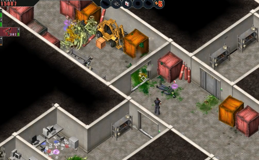 孤胆枪手1第四关怎么过