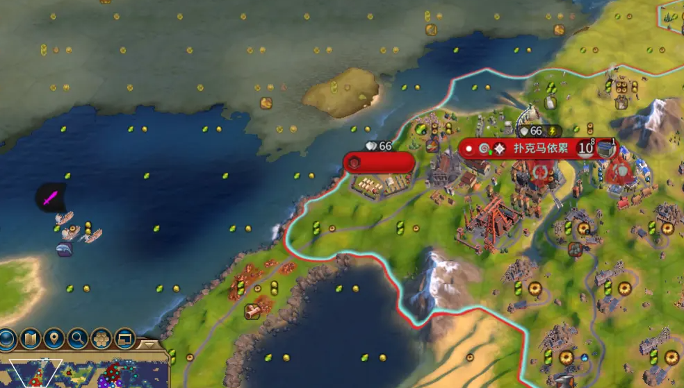 文明6军营建在什么颜色