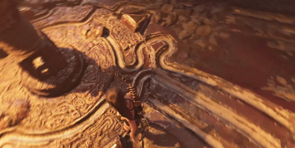 古墓丽影暗影柱子怎么转