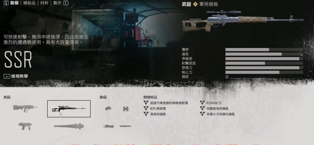 往日不再ssr狙击枪怎么样