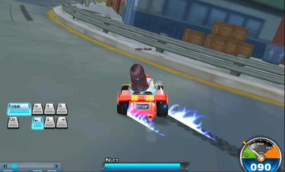 qq飞车怎么断位双喷