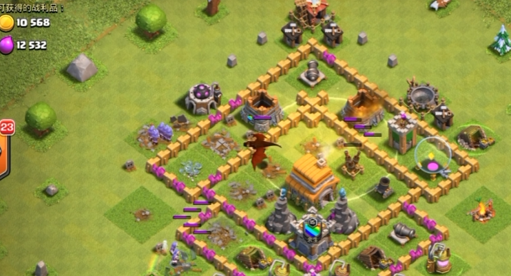 部落冲突六本可以捐龙吗