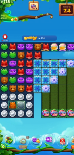 开心消消乐738怎么过