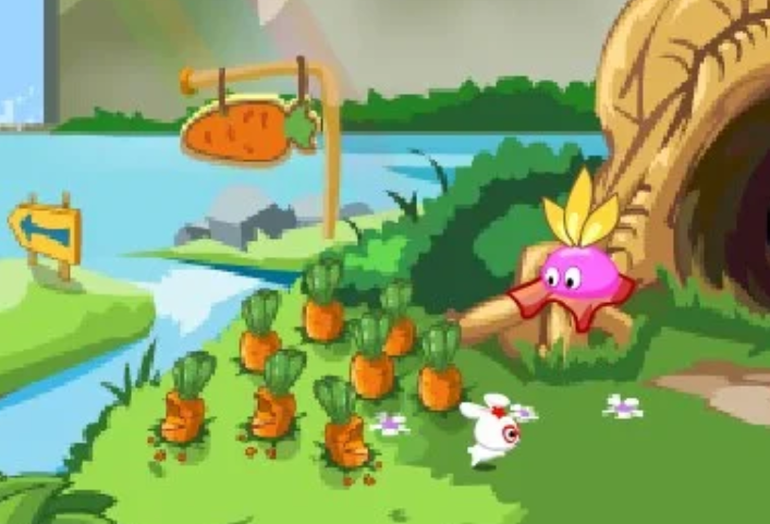 摩尔庄园拉姆怎么捉兔子