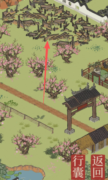 江南百景图怎样到达废墟